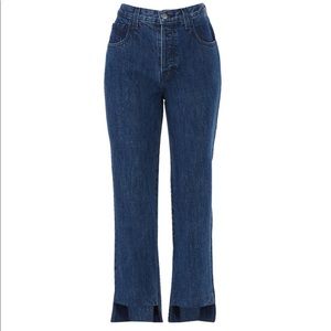 J Brand Crop Straight Jeans